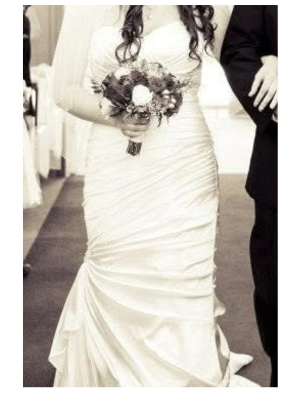 US 12 Maggie Sottero Adorae Wedding Dress - Picture 5 of 6